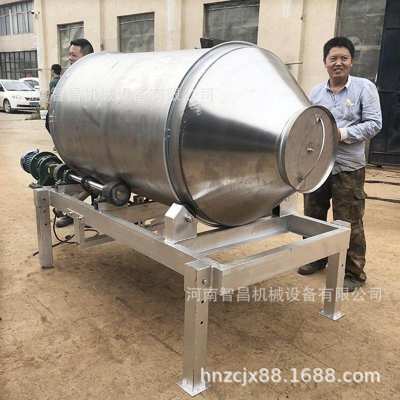 移动式食品搅拌设备 酱菜肉制品腌渍混合搅拌机 不锈钢滚筒搅拌机,淘宝优惠券,粉丝福利购,淘宝优惠卷