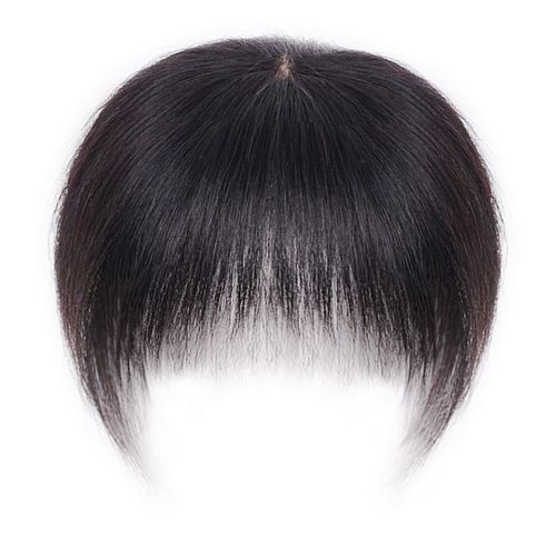 假发 女 头顶补发片遮白发假发片长发一片式全真发无痕隐形刘海片 - 图3