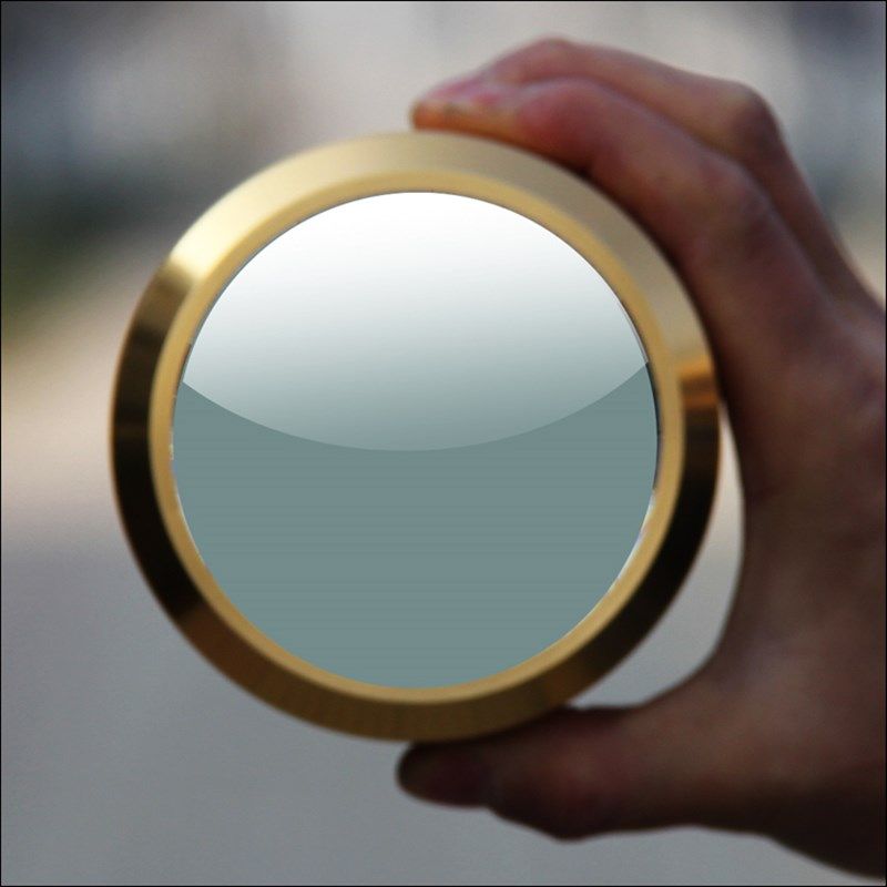 100mm文镇镜 镇纸放大镜 金属包边 球面玻璃放大镜桌面摆设放大镜,淘宝优惠券,粉丝福利购,淘宝优惠卷