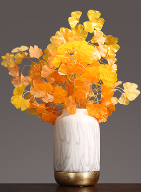 北欧轻奢玄关花瓶摆件客厅插花 欧式创意干花器家居软装饰品摆设