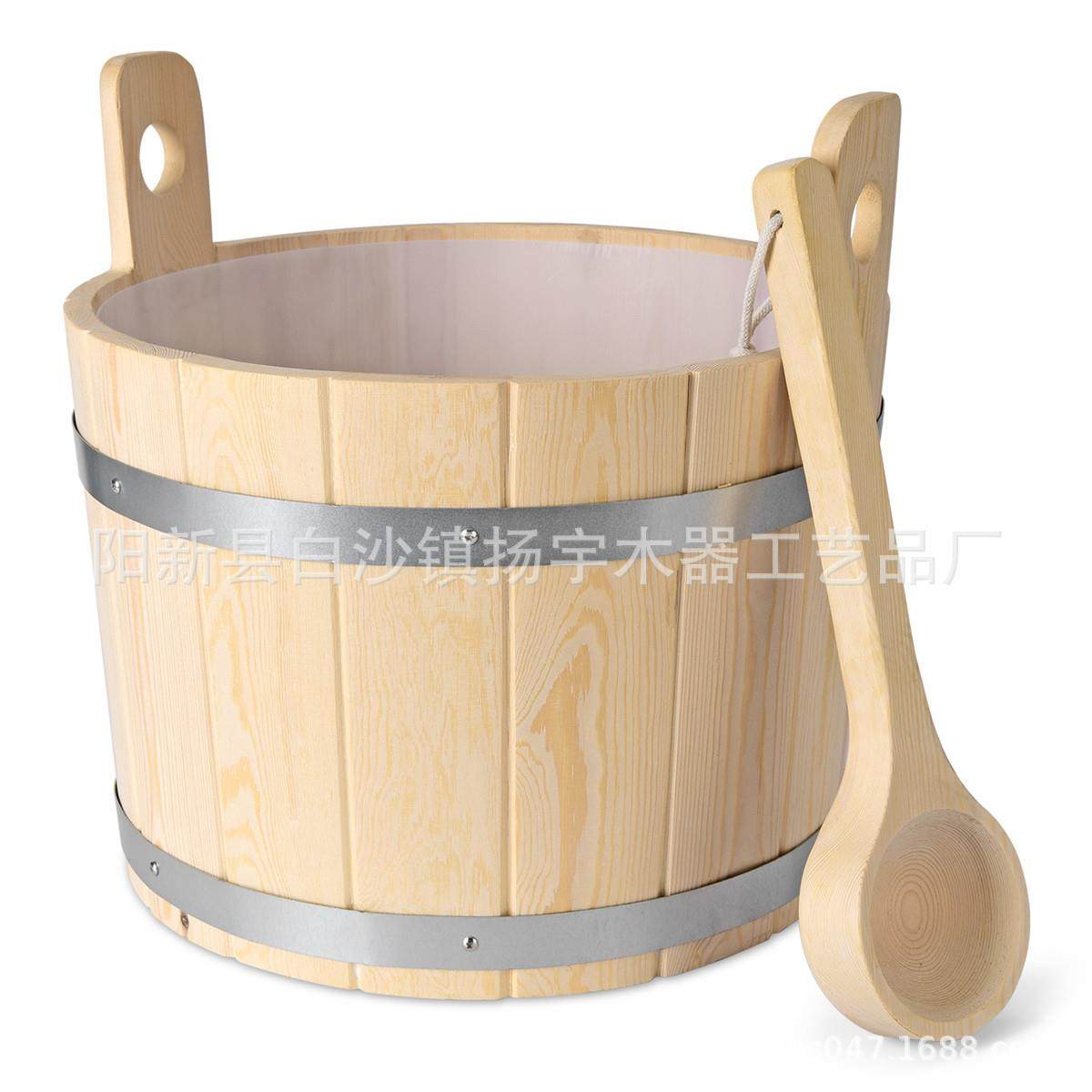 直销大桑拿房用木制17L含内胆桑拿木桶木勺畅销德国市场,淘宝优惠券,粉丝福利购,淘宝优惠卷