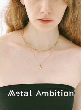 链条纯银项链女高级感轻奢小众设计气质素链锁骨链2024新款爆款