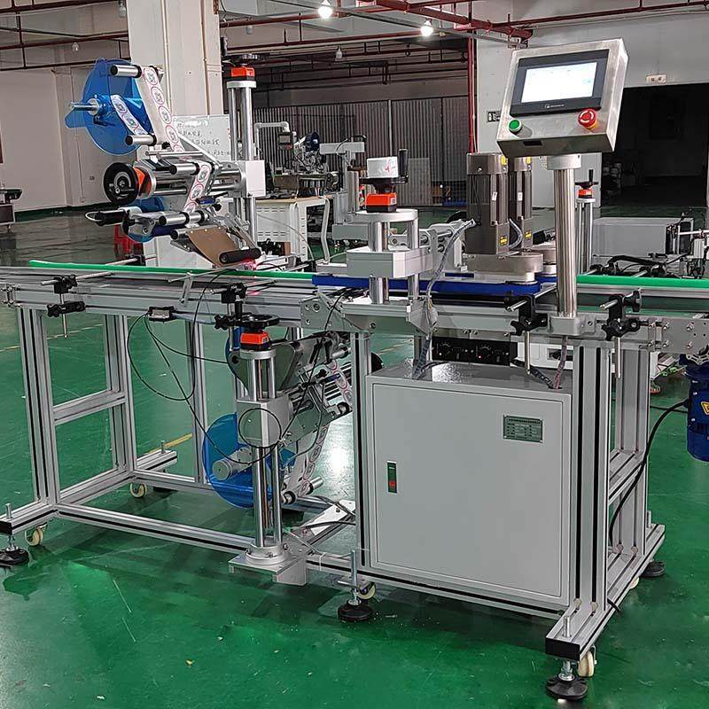 自动上下平面贴标机彩盒吊牌口含烟盒双面双标头一体贴膜机高精度,淘宝优惠券,粉丝福利购,淘宝优惠卷