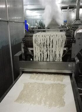 米粉生产线大型全自动鲜过桥米线饵丝粉丝粉条酸辣粉成套设备