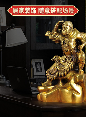铜孙悟空摆件礼物客厅创意齐天大圣孙大圣斗战胜佛办公室桌面装饰