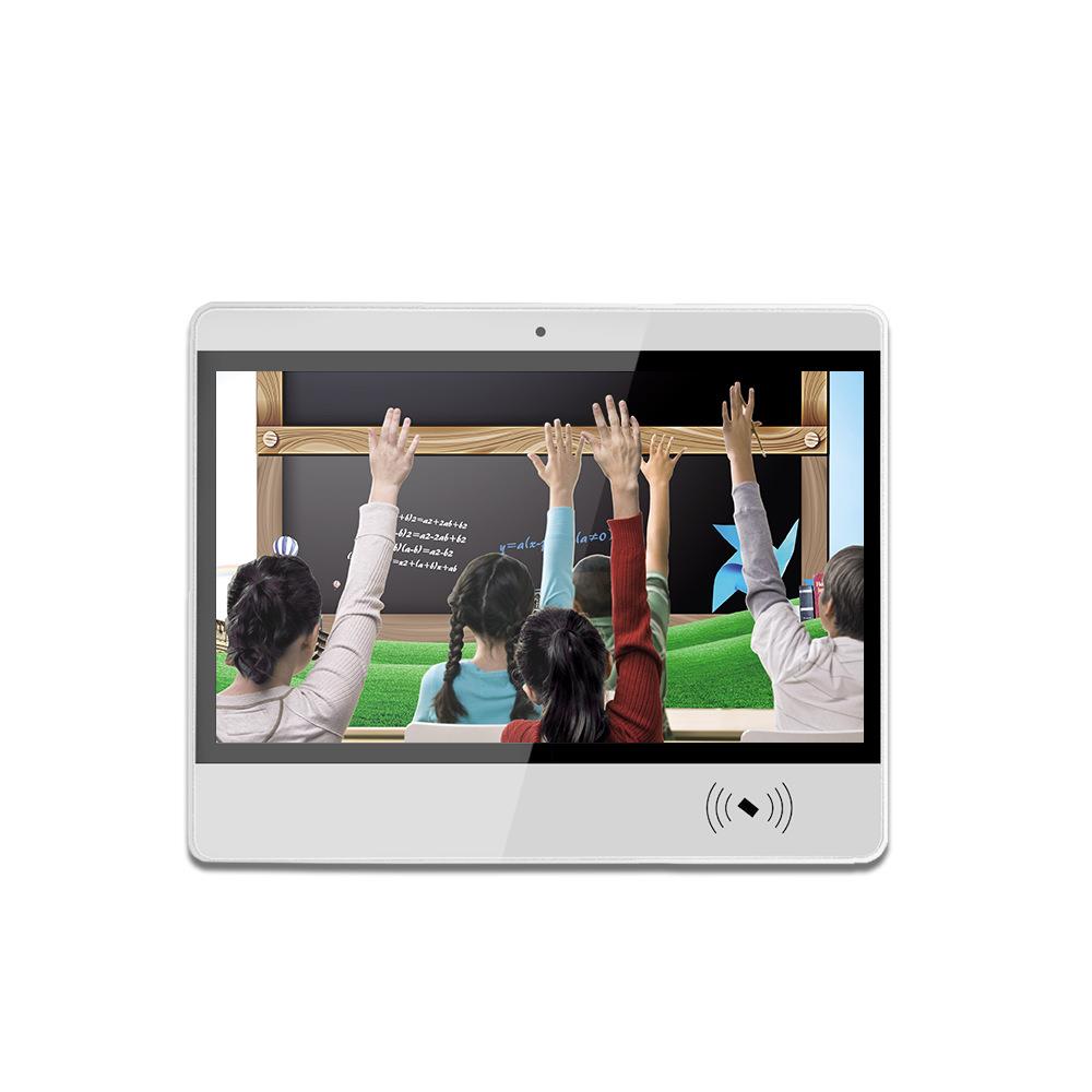21.5-inch face recognition time and attendance all-in-one machine with built-in card reader, capacitive touch display, smart electronic class card