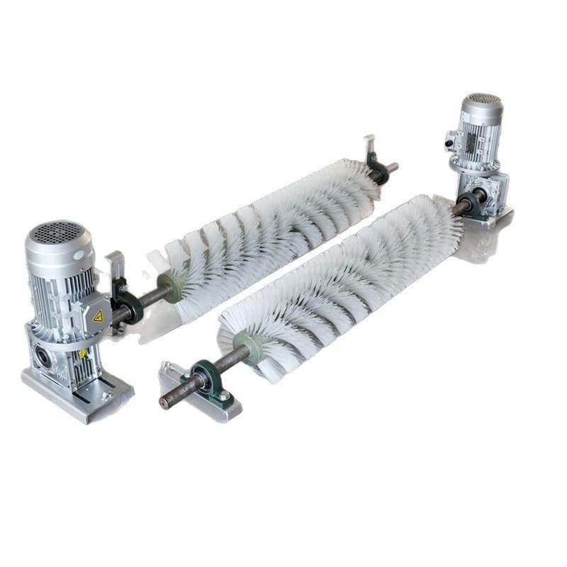 电动滚刷清扫器皮带机用尼龙毛刷清扫滚刷器B=1000电动皮带清扫器,淘宝优惠券,粉丝福利购,淘宝优惠卷