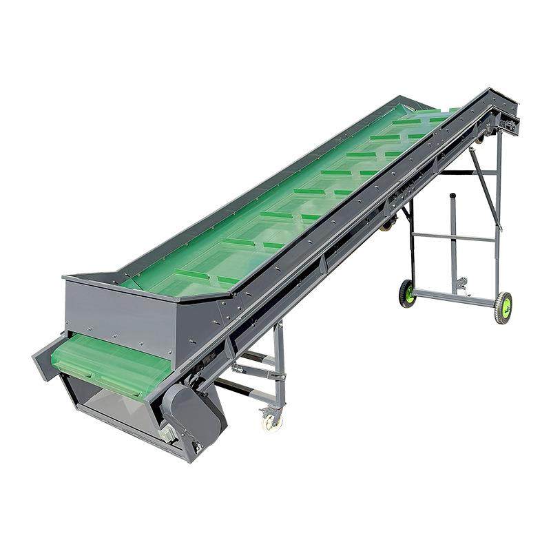 输送带传送带工业PVC挡板爬坡养殖场上料机快递分拣线皮带输送机,淘宝优惠券,粉丝福利购,淘宝优惠卷