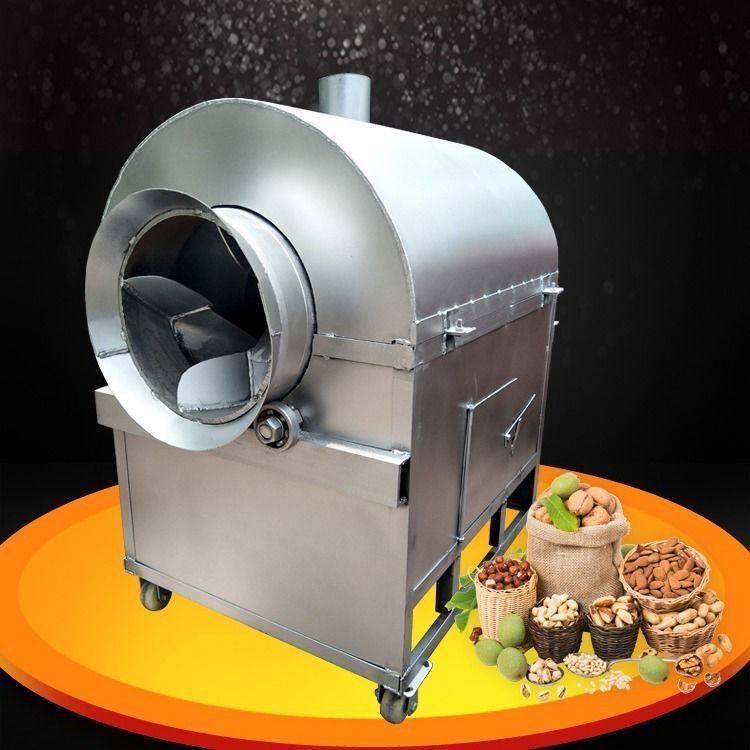 山东100斤商用煤炭燃气炒货机炒瓜子机炒栗子机炒芝麻炒大豆机器,淘宝优惠券,粉丝福利购,淘宝优惠卷