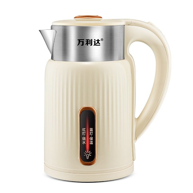 万利达电热水壶家用智能保温3L大容量不锈钢烧水壶恒温防烫开水壶,淘宝优惠券,粉丝福利购,淘宝优惠卷
