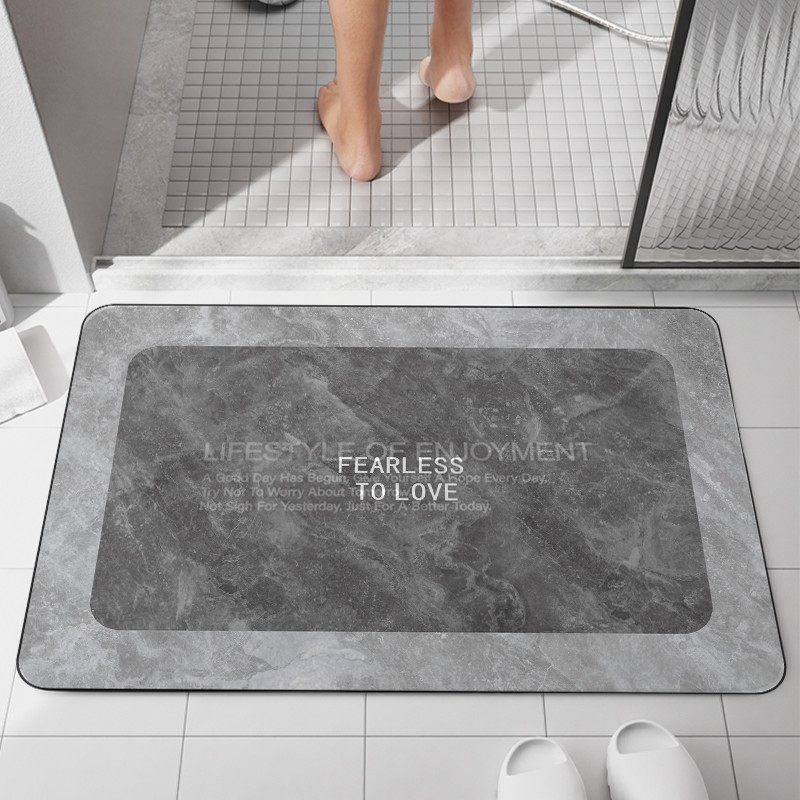 轻奢软硅藻泥防滑地垫浴室入户门垫卫生间耐磨门垫吸水垫速干,淘宝优惠券,粉丝福利购,淘宝优惠卷