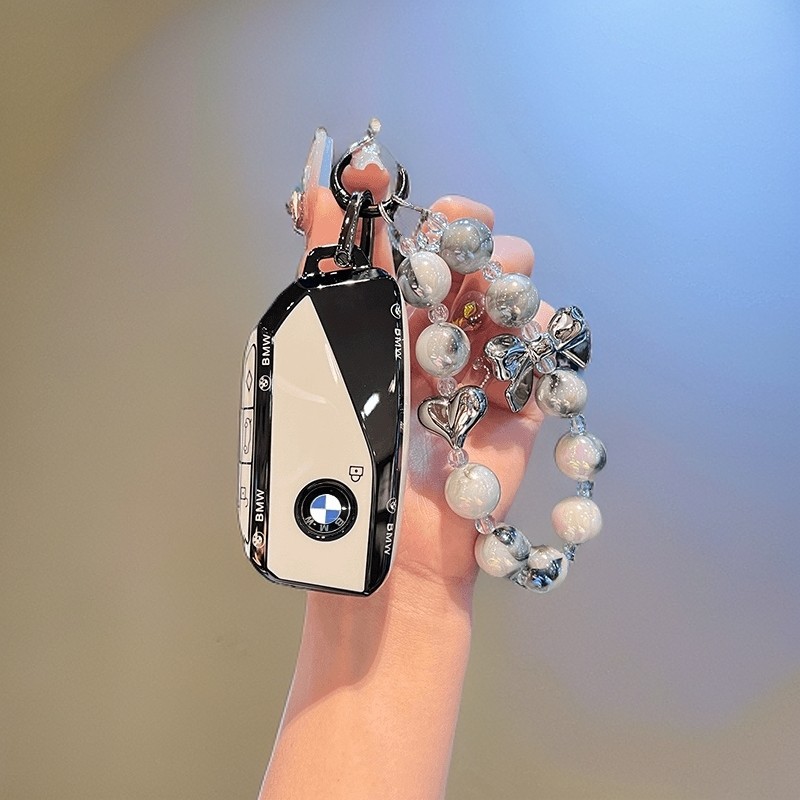 24款宝马X5钥匙扣新5系530Li包X1/X3/X7车735/740Li/iXM保护套壳 - 图0