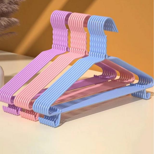 45码加粗成人衣架学生宿舍晾衣服防滑衣服架家用晒衣架无痕晾衣架 - 图3