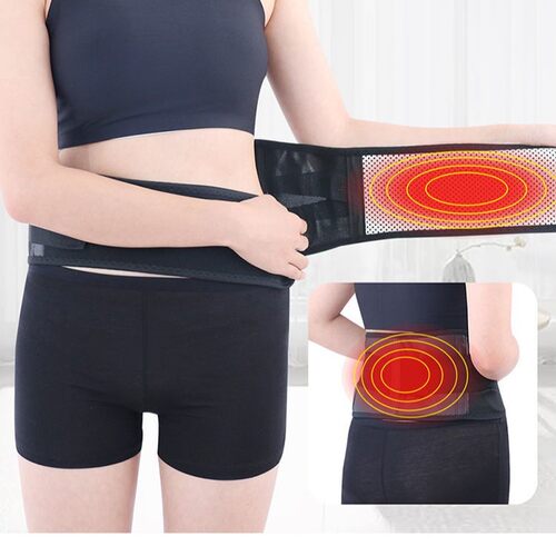 束缘护腰带支撑护腰发热保暖腰椎腰围腰托腰部缓解腰疼神器男女士 - 图1