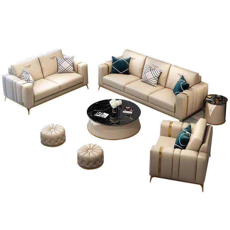 后现代轻奢大小户型实木转角组合皮沙发新款北欧简约客厅皮布沙发,淘宝优惠券,粉丝福利购,淘宝优惠卷