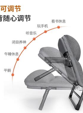 折叠床单人办公室午睡床躺椅便携多功能陪护床折叠宿舍折叠午休床
