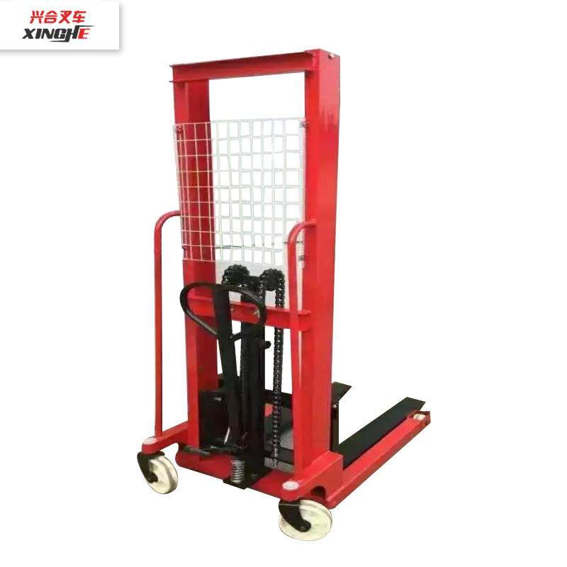 手动液压堆高车轻型升降叉车仓库手推升高车1吨2吨电动升高叉车,淘宝优惠券,粉丝福利购,淘宝优惠卷