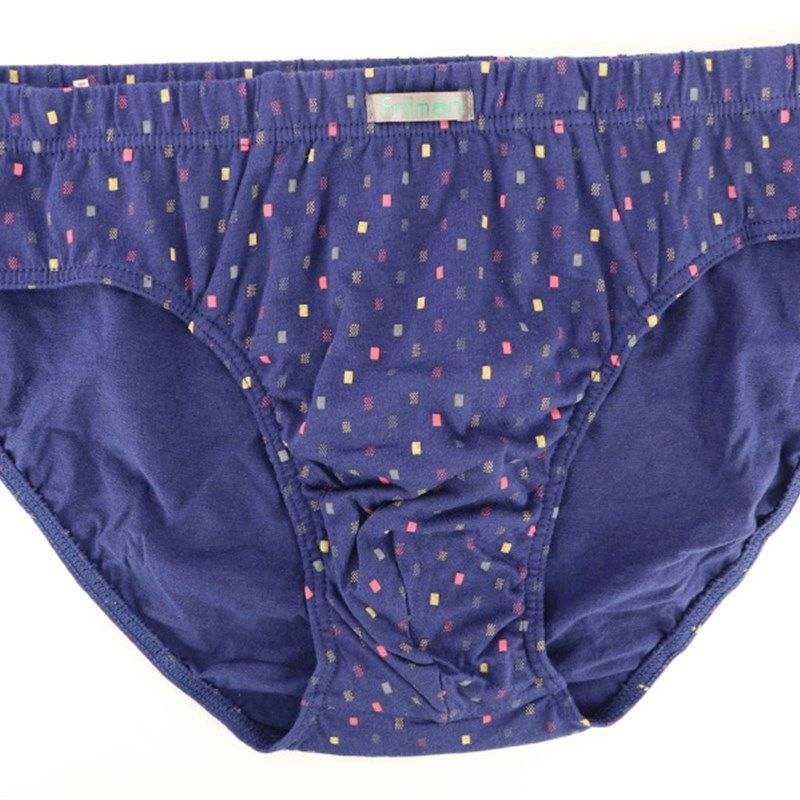 富妮来内裤男纯棉三角裤透气中腰U凸青年男士中腰短裤头全棉0836,淘宝优惠券,粉丝福利购,淘宝优惠卷