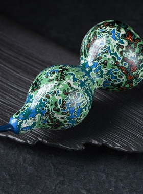 大漆葫芦摆件挂件把件饰品手工艺品彩漆大漆工艺手捻葫芦