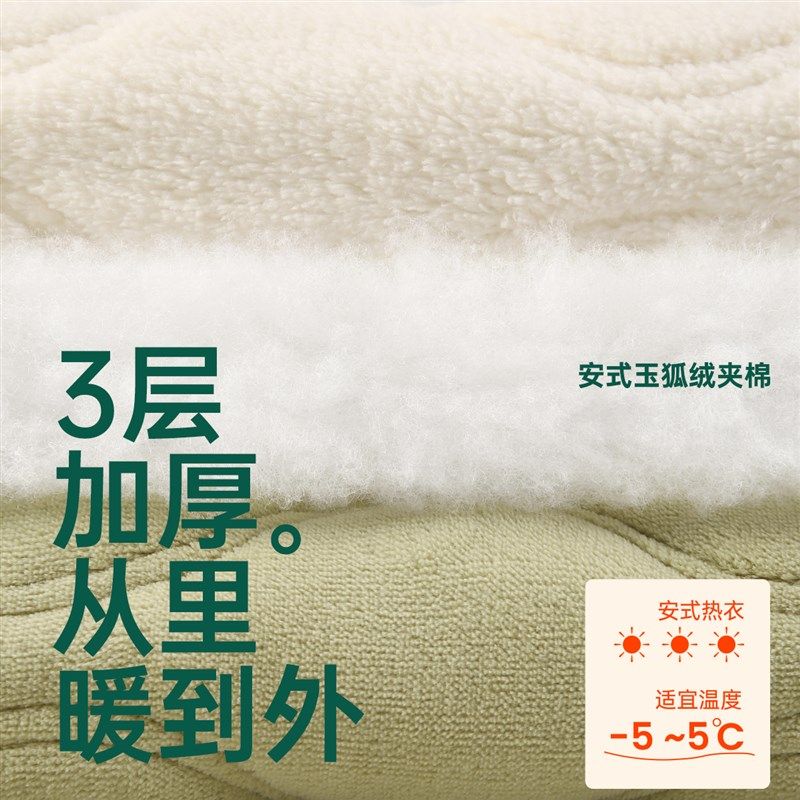 安之伴【巨保暖】三层夹棉珊瑚绒冬季睡袍女加厚家居服中长款睡裙,淘宝优惠券,粉丝福利购,淘宝优惠卷