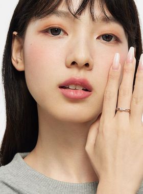 「爱意交织」七夕礼物情侣对戒