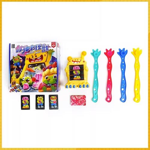 栢龙讨拍小怪兽桌游手眼协调图像思维训练亲子互动益智桌游厂家 - 图1