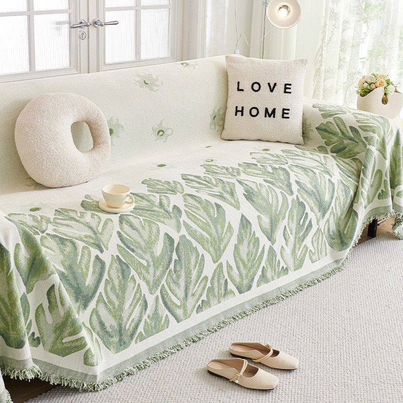 四季通用雪尼尔花朵沙发巾现代简约2025新款一片式巾沙发盖布全包,淘宝优惠券,粉丝福利购,淘宝优惠卷