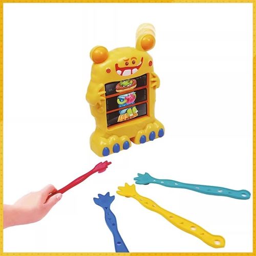 栢龙讨拍小怪兽桌游手眼协调图像思维训练亲子互动益智桌游厂家 - 图0