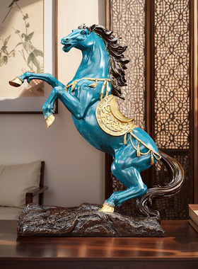 铜欣祥彩铜一马当先马摆件家居装饰品办公室工艺品开业礼品摆件