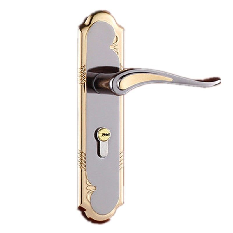 通用型家用小50门锁卧室执手实木门把手钢木门锁室内房门锁具锁芯 - 图3