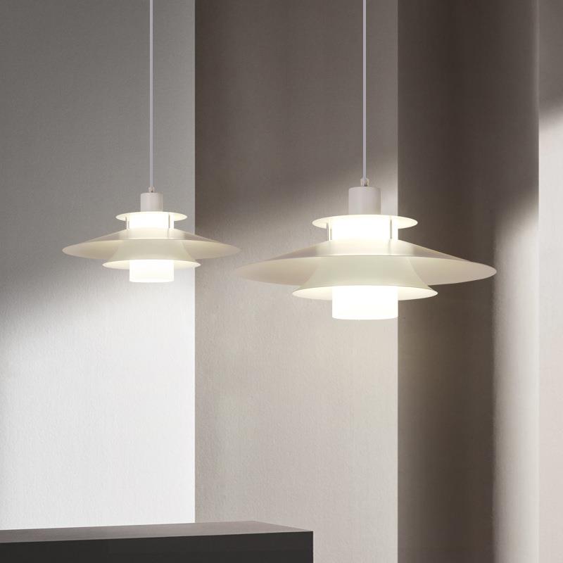 丹麦餐厅吊灯设计师款灯具北欧艺术飞碟灯PH5吊灯创意餐桌吧台灯 - 图0