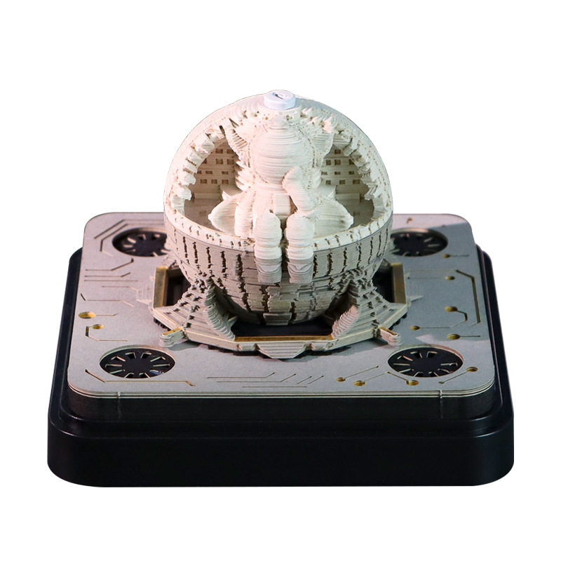创意实用礼物文创纪念礼品装饰摆件纸雕便利贴地球3D立体便签本,淘宝优惠券,粉丝福利购,淘宝优惠卷