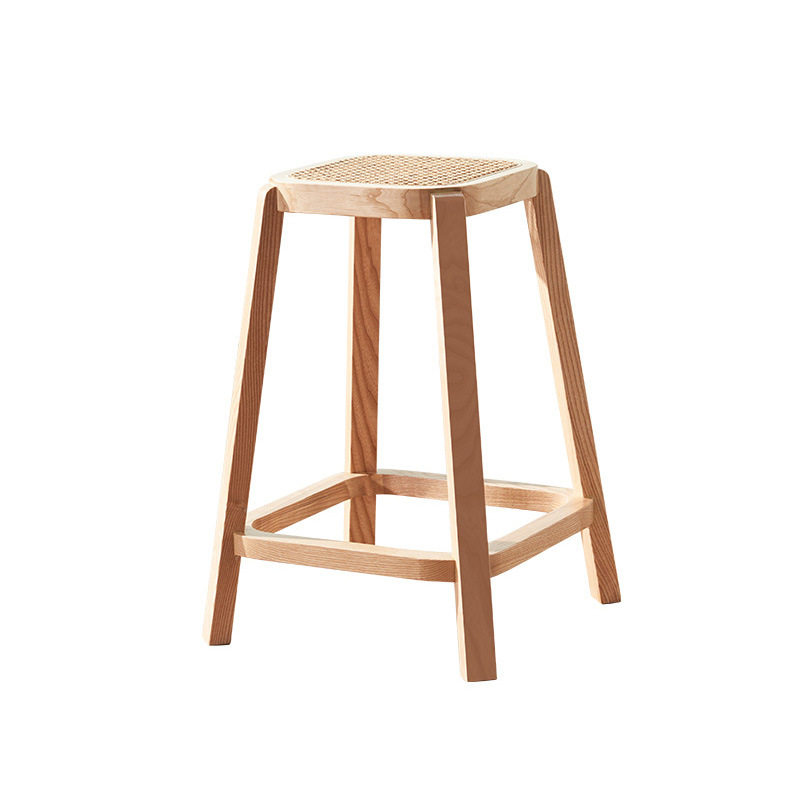 相会白蜡木家具酒吧驻唱吧椅实木藤木椅子北欧简约 ins极简风,淘宝优惠券,粉丝福利购,淘宝优惠卷