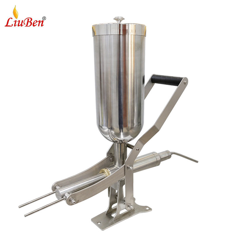 商用台式手动奶油注芯机 不锈钢果酱填充机泡芙注馅充填 工厂直销,淘宝优惠券,粉丝福利购,淘宝优惠卷