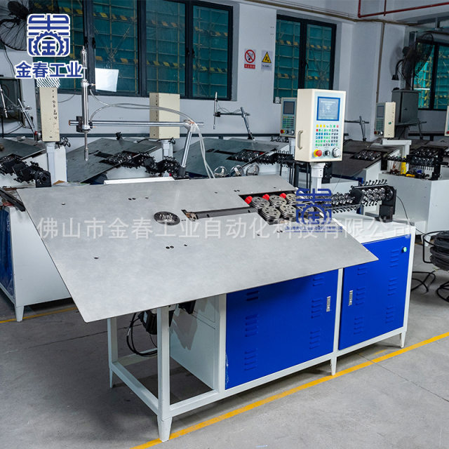 Galvanized wire 2d wire bending machine 2-6 wire frame bending machine CNC wire wire bending iron bending molding machine
