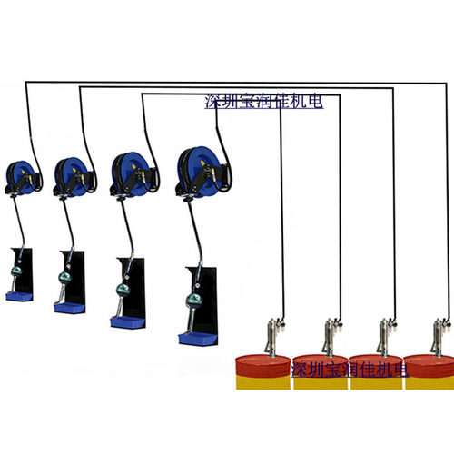 推荐远距离输送定量注油机 宝润佳壁挂自动伸缩 气动数显机油抽注 - 图0