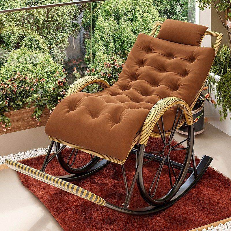 懒人摇摇椅家用大人逍遥椅躺椅午休老人乘凉折叠藤椅阳台休闲椅子,淘宝优惠券,粉丝福利购,淘宝优惠卷