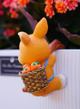可爱兔76532子花盆挂件幼儿园花园花架攀爬鱼缸挂悬装饰挂品饰摆