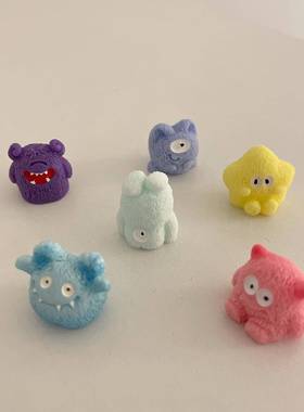 工位长小可爱！电脑屏幕摆件车载办公室治愈解压好物桌面装饰礼物