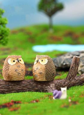 迷你树桩墩22509木桩微真景观盆景仿树植物树装饰品树脂di干y造景