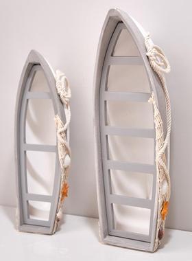 地中轮模船海洋风装饰品摆件创意船型工艺品海盗船66217摆台格小