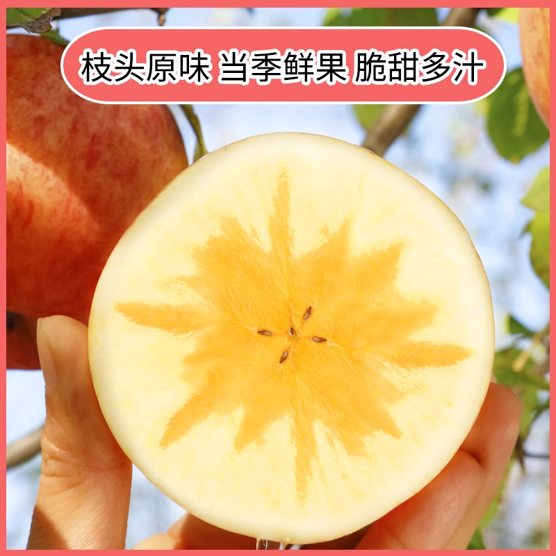 新疆阿克苏冰糖心苹果新鲜水果当季整箱红富士应季整箱甜正品官方,淘宝优惠券,粉丝福利购,淘宝优惠卷