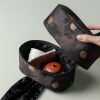 New Chinese Zen style storage box, portable tea set, master cup storage bag, thickened polka dot flower tea bag