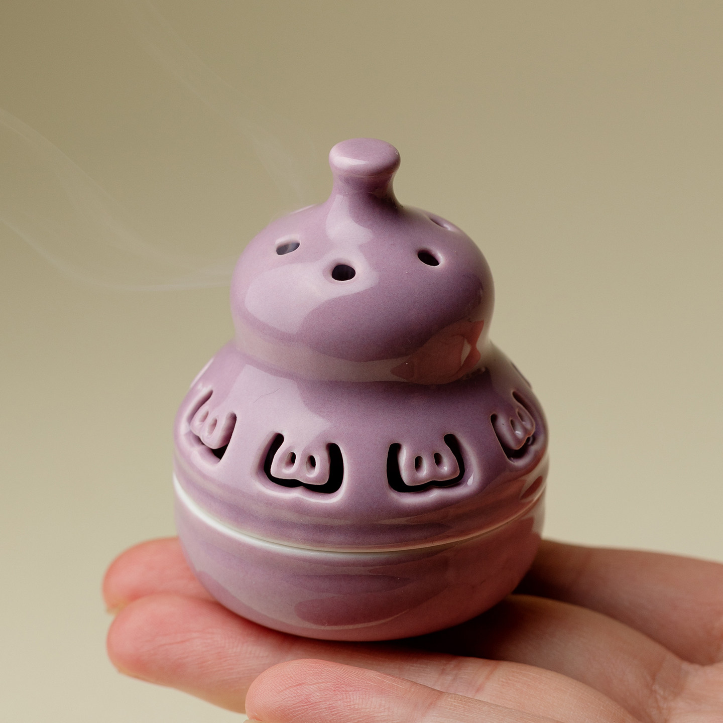 里作紫气东来葫芦三足香炉茶道配件家用新中式檀香炉香薰炉沉香器,淘宝优惠券,粉丝福利购,淘宝优惠卷