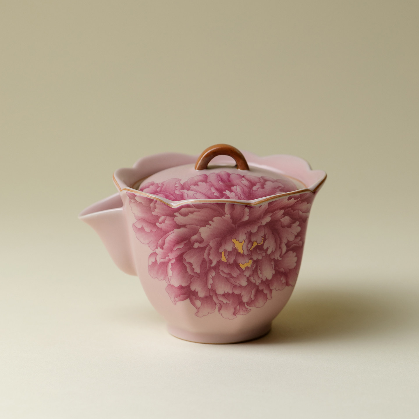 里作粉色汝窑牡丹花功夫茶具茶壶盖碗茶杯茶叶罐咖啡杯茶漏提梁壶,淘宝优惠券,粉丝福利购,淘宝优惠卷