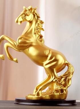 一蹴而就马饰品工艺品家居装饰客厅电视酒柜办公桌现代可及豪华高