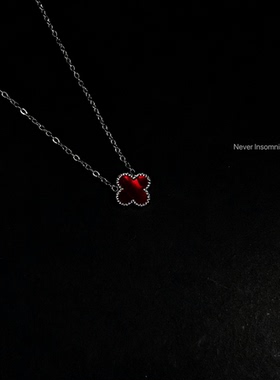 Never Insomnia原创.leaf blower项链.盈红