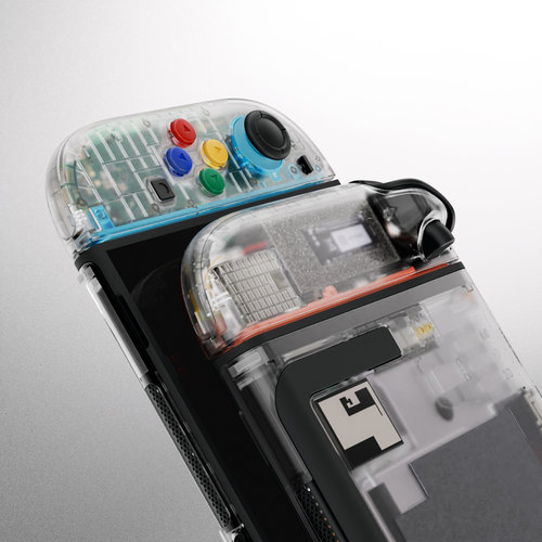 eXtremeRate易极改任天堂Switch 2 游戏机改装外壳青春版全套joycon替换壳按键DIY套装附螺丝刀工具NS2全套壳 - 图0