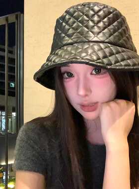 渔夫帽女2026新款秋冬季大头围显