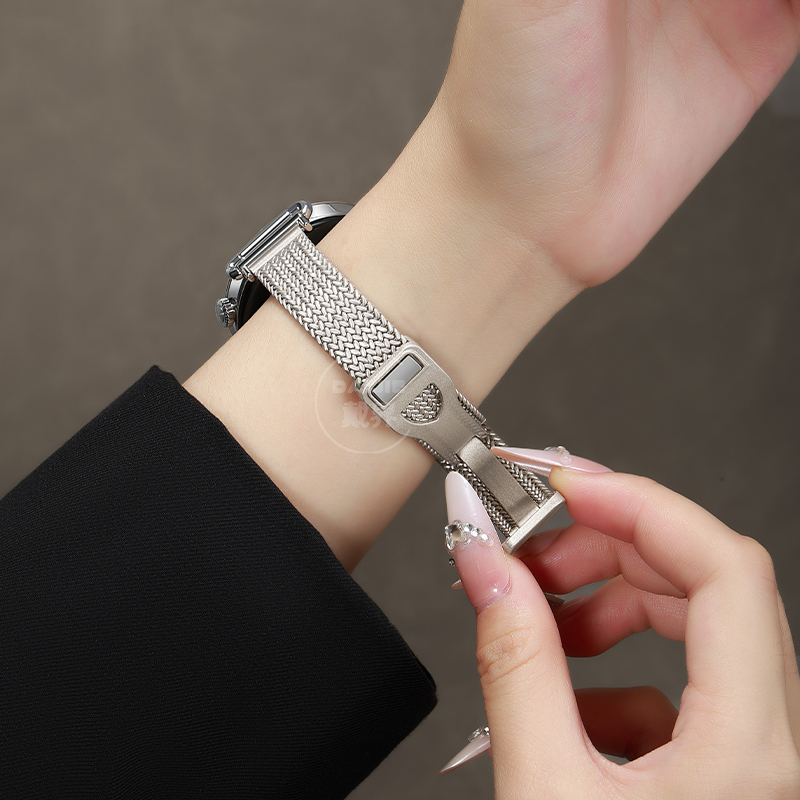 适用华为watch gt5表带新款GT6智能手表gt4金属watch4麦穗磁吸手表带gt3pro女款高级感41mm时尚gt2原装替代 - 图1